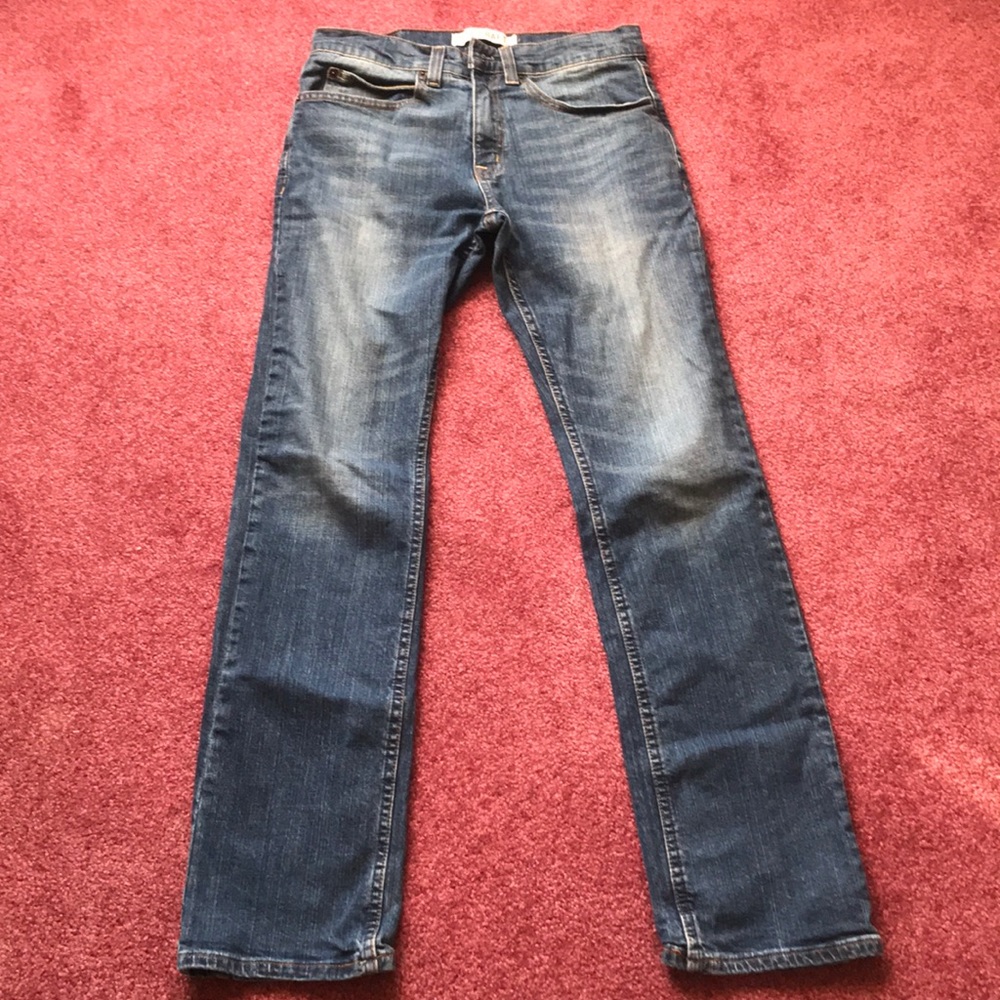 Young man jeans